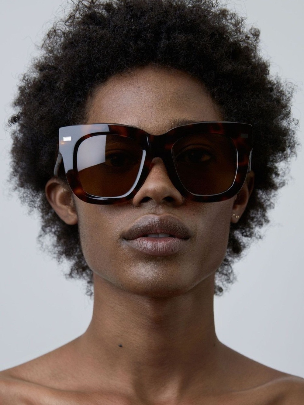 Acne Studios “library” Oversized Tortoiseshell Sunglasses